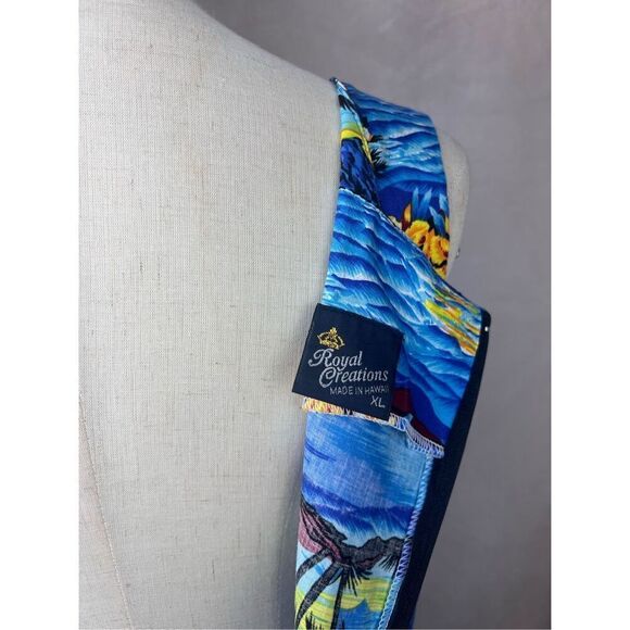 Vintage 1990s Royal Creations Hawaii Tiki Dress - Picture 7 of 8